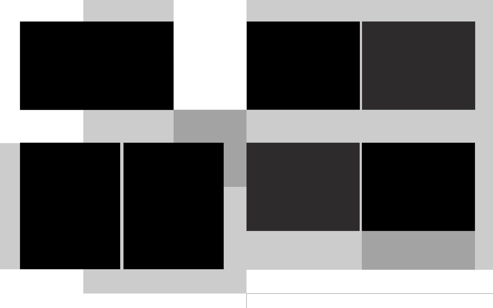Generated collage layout in Photoshop